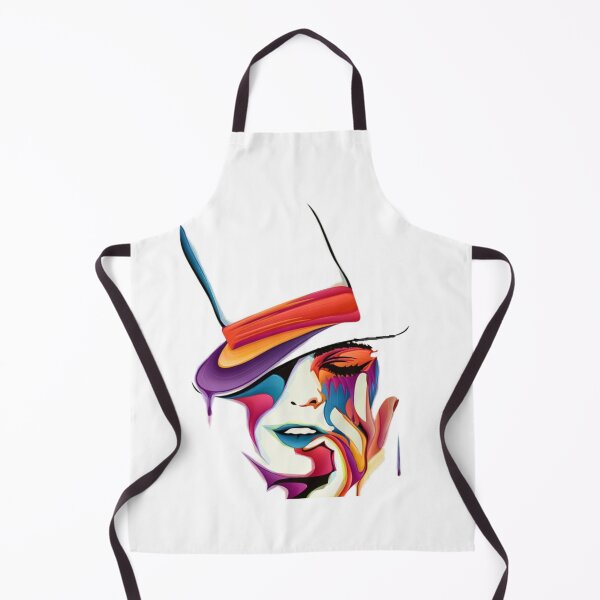 Item preview, beautiful female face with pastel colors designed and sold by 42youbest.