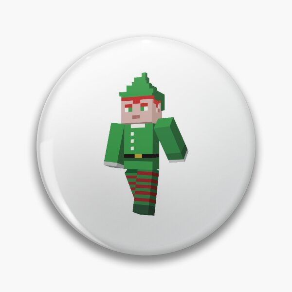 Item preview, Christmas Minecraft Elf designed and sold by sabinako.