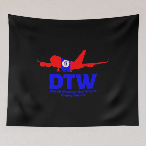 Item preview, Travel Airport Airline Detroit Metropolitan Wayne County Airport DTW designed and sold by starshiporion.