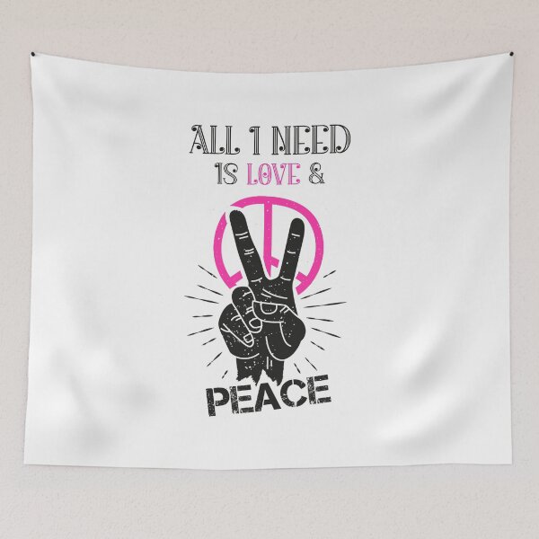 Item preview, All I Need Is Love And Peace  designed and sold by chadtees.