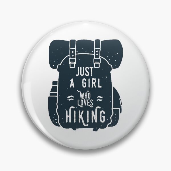 Item preview, Just A Girl Who Loves Hiking Funny Hiking Lover Gift designed and sold by saadtraibiz.