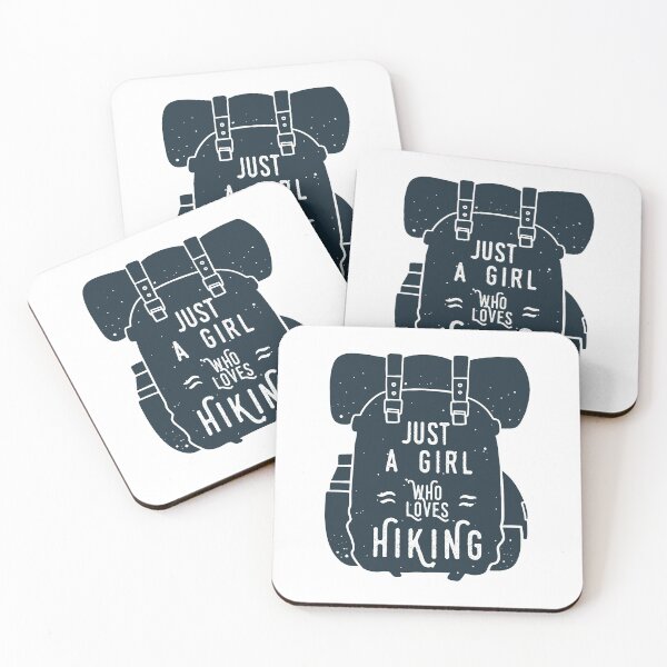 Item preview, Just A Girl Who Loves Hiking Funny Hiking Lover Gift designed and sold by saadtraibiz.