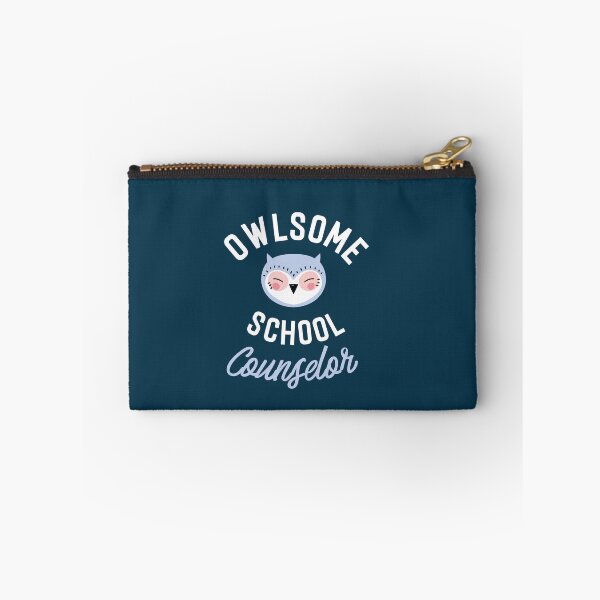 Item preview, Owlsome School Counselor Pun - Funny Gift Idea designed and sold by betternotes.
