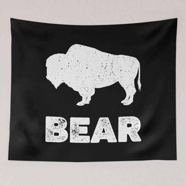 Item preview, Slightly Wrong Funny Bear Instead Of Bull   designed and sold by arrowroses.