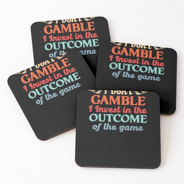 Item preview, I Don't Gamble I Invest In The Outcome Of The Game Betting designed and sold by jeffded.