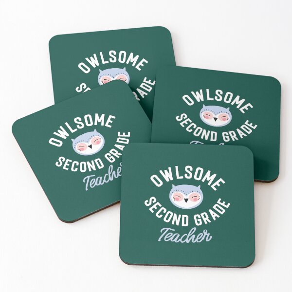 Item preview, Owlsome Second Grade Teacher Pun - Funny Gift Idea designed and sold by betternotes.