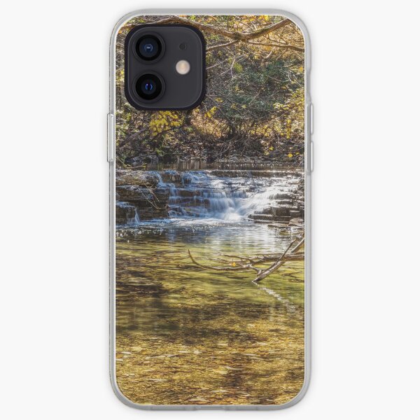 Waterfall Creek At Henning Conservation iPhone Soft Case
