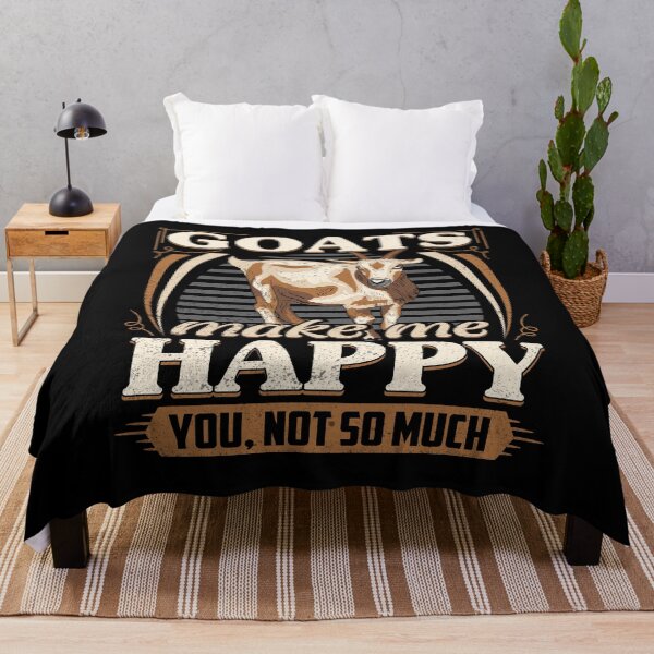 Item preview, Goats Make Me Happy designed and sold by J AND J PRINTS.