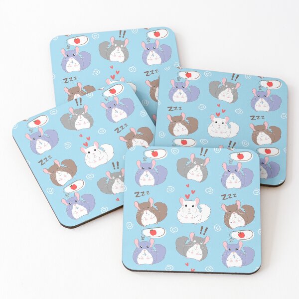 Item preview, Cute Chinchilla Emoji designed and sold by Lulupainting.