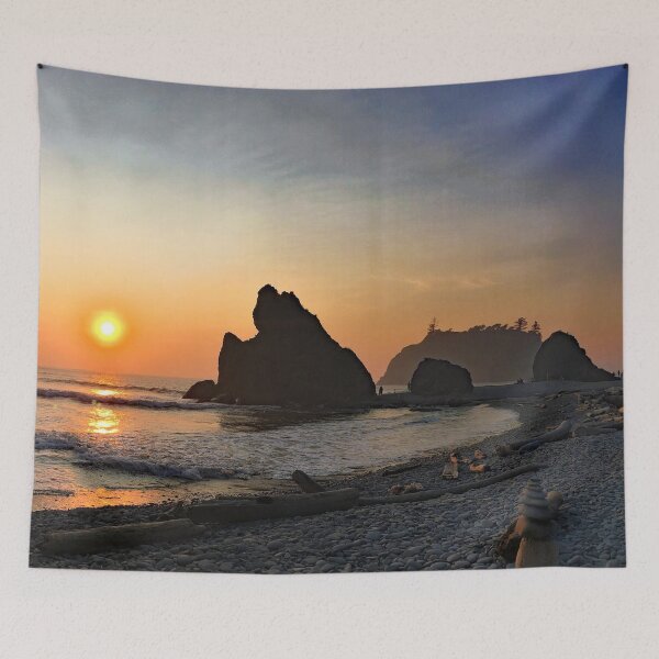 Item preview, Ruby Beach, Washington StateRight Before the Smoke from 2020 Fires designed and sold by Sheila Pressley.