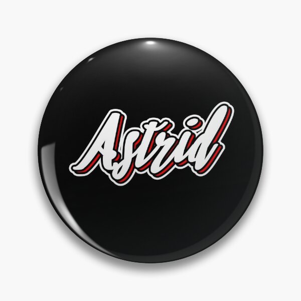 Item preview, Astrid first name - hand lettering design designed and sold by sulies.