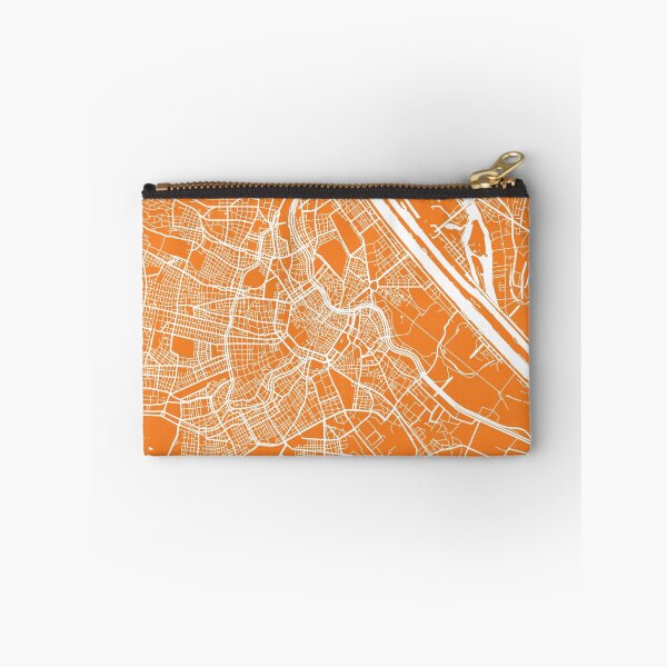 Item preview, Vienna map orange designed and sold by mapsart.
