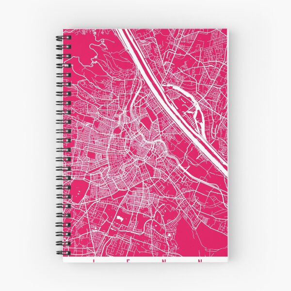 Item preview, Vienna map raspberry designed and sold by mapsart.
