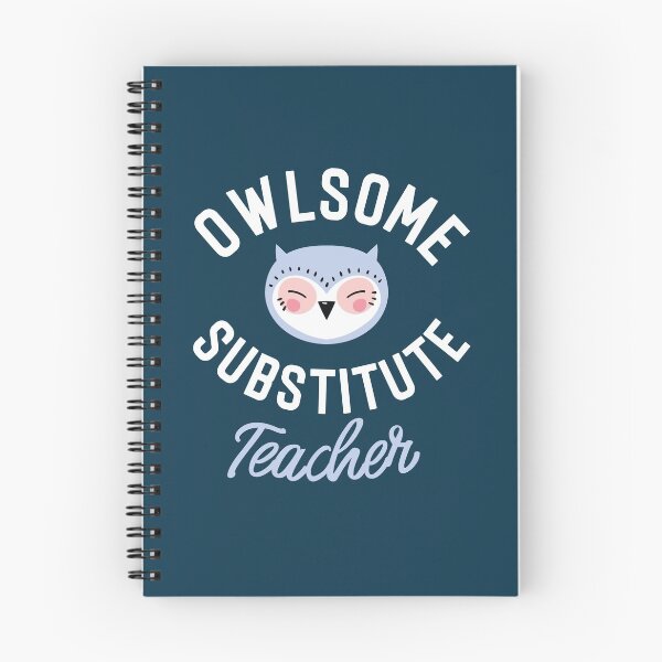 Item preview, Owlsome Substitute Teacher Pun - Funny Gift Idea designed and sold by betternotes.