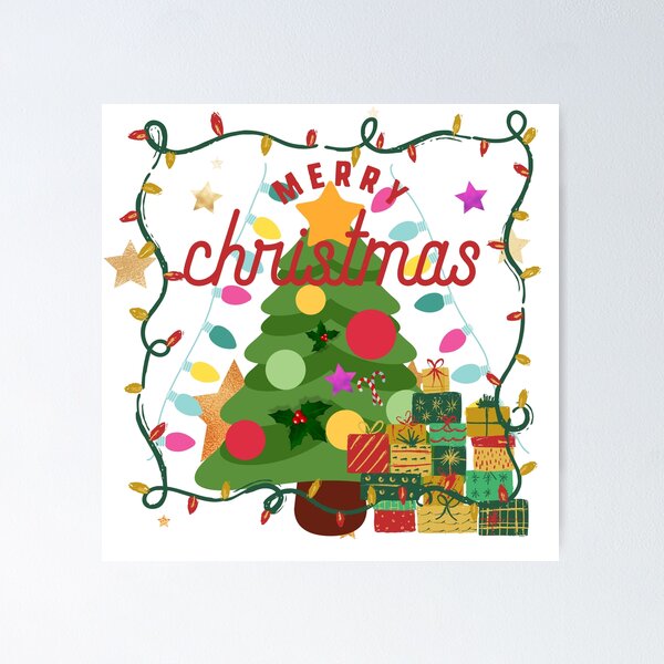 Item preview, Classic Merry Christmas  designed and sold by HeNek Designs.