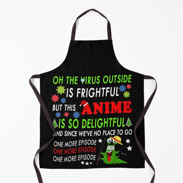 Item preview, Oh the virus outside is frightful - BEST CHRISTMAS GIFT FOR ANIME LOVERS designed and sold by yasmh.