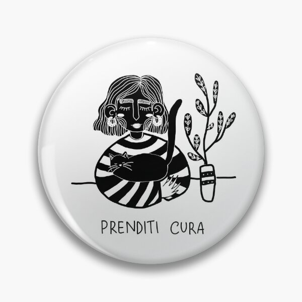 Vista previa del artículo con la obra «Prenditi cura», diseñado y vendido por blulu-.