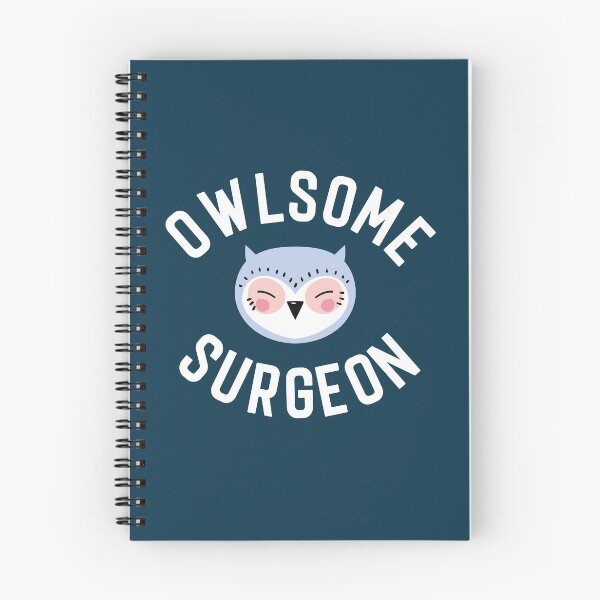 Item preview, Owlsome Surgeon Pun - Funny Gift Idea designed and sold by betternotes.