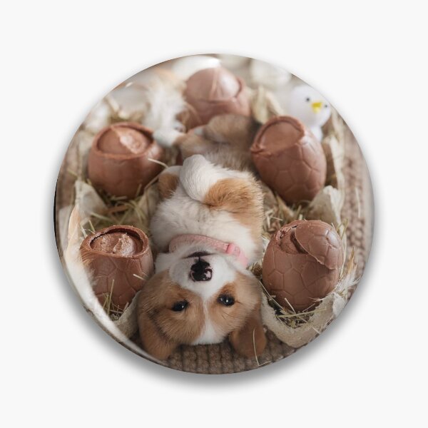 Item preview, Happy Easter Corgi Puppy designed and sold by toppopin.