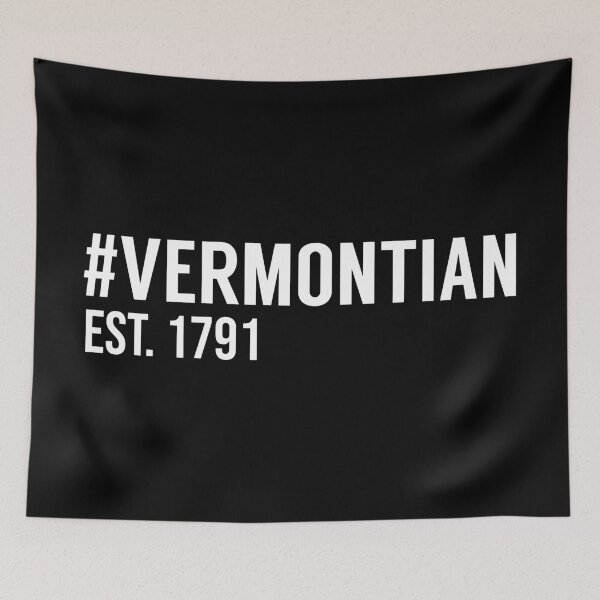 Item preview, Hashtag Vermontian Est. 1791 designed and sold by MSA-42.