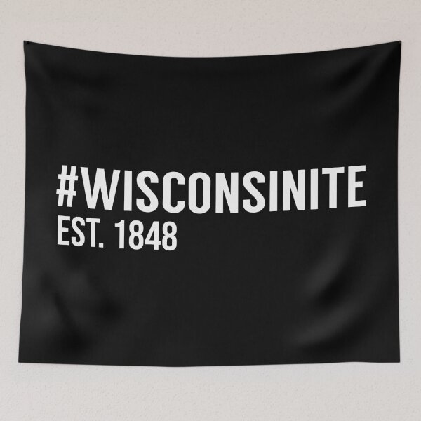 Item preview, Hashtag Wisconsinite Est. 1848 designed and sold by MSA-42.