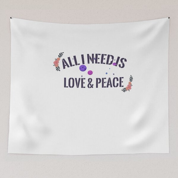 Item preview, All I Need Is Love And Peace designed and sold by Shirtssprea.