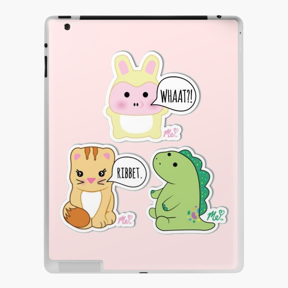 "Moriah Elizabeth Pickle The Dinosaur Sticker Pack" IPad Case & Skin By ...