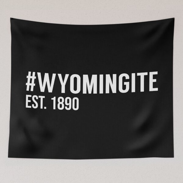 Item preview, Hashtag Wyomingite Est. 1890 designed and sold by MSA-42.