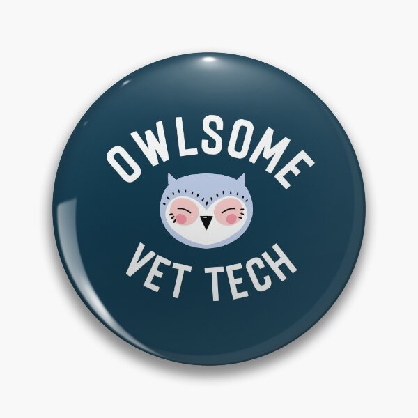 Item preview, Owlsome Vet Tech Pun - Funny Gift Idea designed and sold by betternotes.