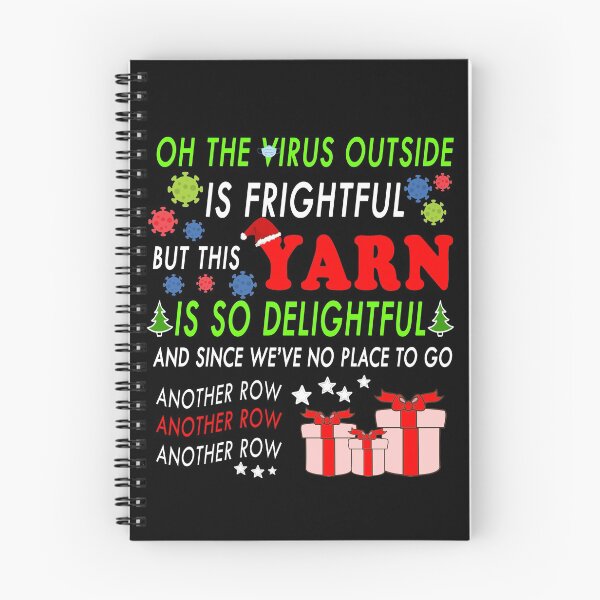 Item preview, Oh, The Virus Outside Is So Frightful | Funny YARN Lover Quarantine Christmas designed and sold by yasmh.