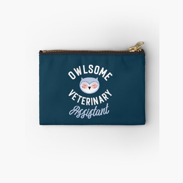Item preview, Owlsome Veterinary Assistant Pun - Funny Gift Idea designed and sold by betternotes.