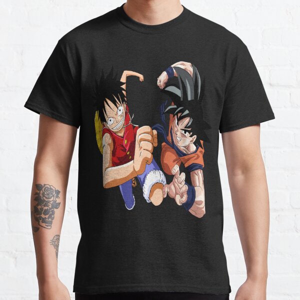 Goku And Luffy T Shirts Redbubble