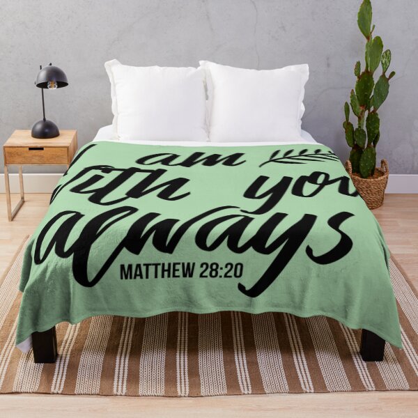 Item preview, I Am With You Always - Bible Matthew 28 designed and sold by Borislav Shekerdzhiyski.