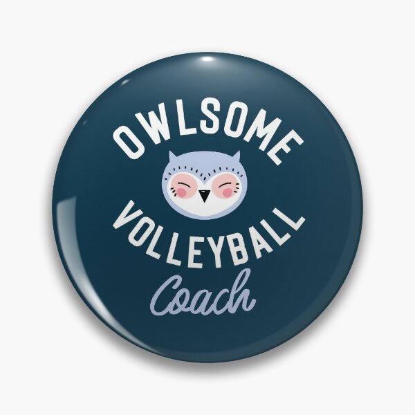 Item preview, Owlsome Volleyball Coach Pun - Funny Gift Idea designed and sold by betternotes.