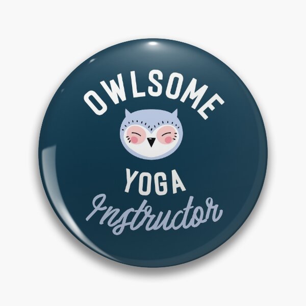 Item preview, Owlsome Yoga Instructor Pun - Funny Gift Idea designed and sold by betternotes.
