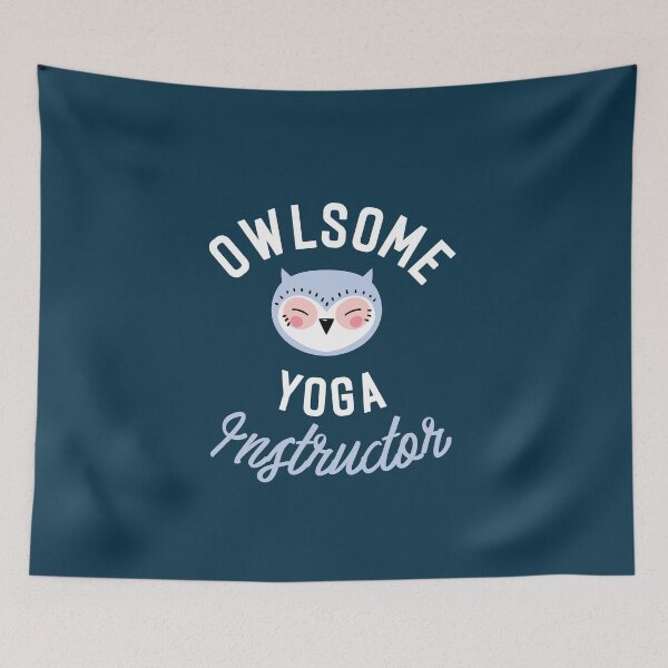 Item preview, Owlsome Yoga Instructor Pun - Funny Gift Idea designed and sold by betternotes.