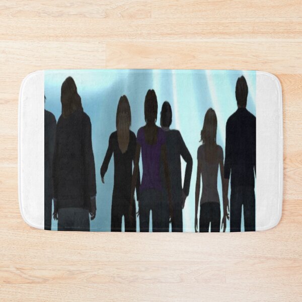 Item preview, Silhouette People Thinking of Monday designed and sold by CUTESTUFFnow.