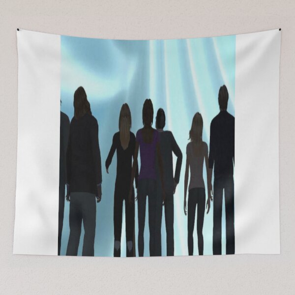 Item preview, Silhouette People Thinking of Monday designed and sold by CUTESTUFFnow.
