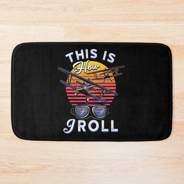 Item preview, airplane this is how i roll aviation designed and sold by J AND J  PRINTS.