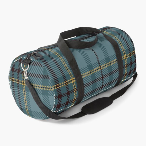 Geomatric line pattern for birthdaygift blue Duffle Bag