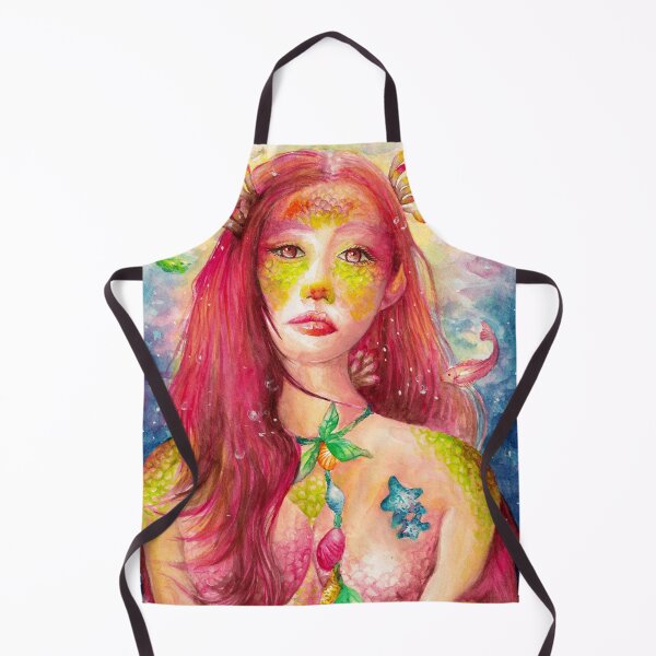 Artikelvorschau, Fine Art Mermaid Aquarell entworfen und verkauft von HenryMaster.