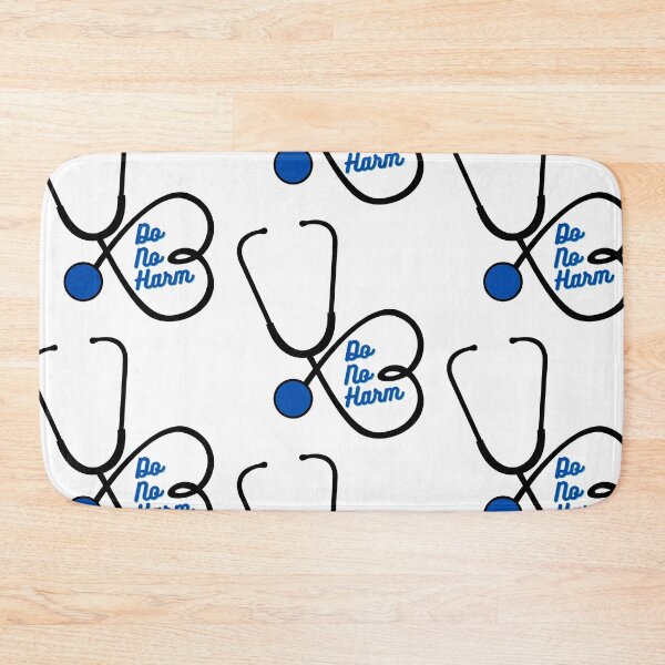Item preview, Do no harm - Heart Stethoscope - Blueberry/Midnight designed and sold by miTeless seDign.