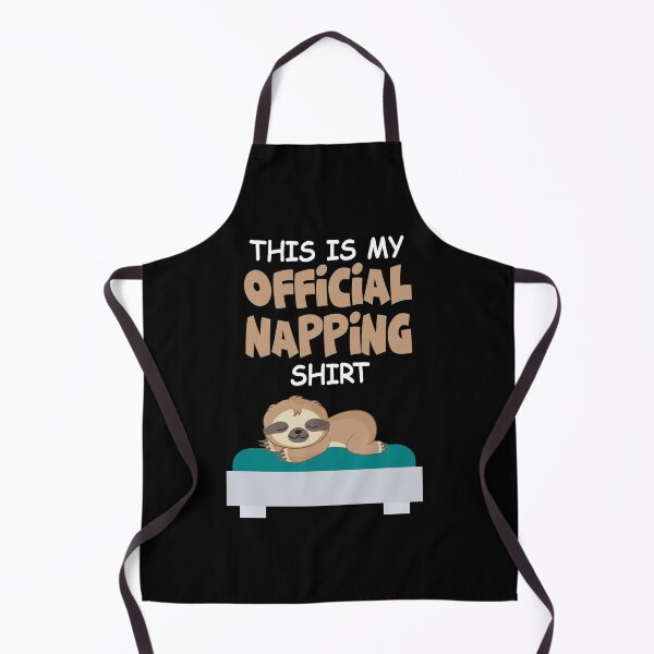 Item preview, My Offical Napping Shirt - Sloth Lazy Napping designed and sold by Ibu83.