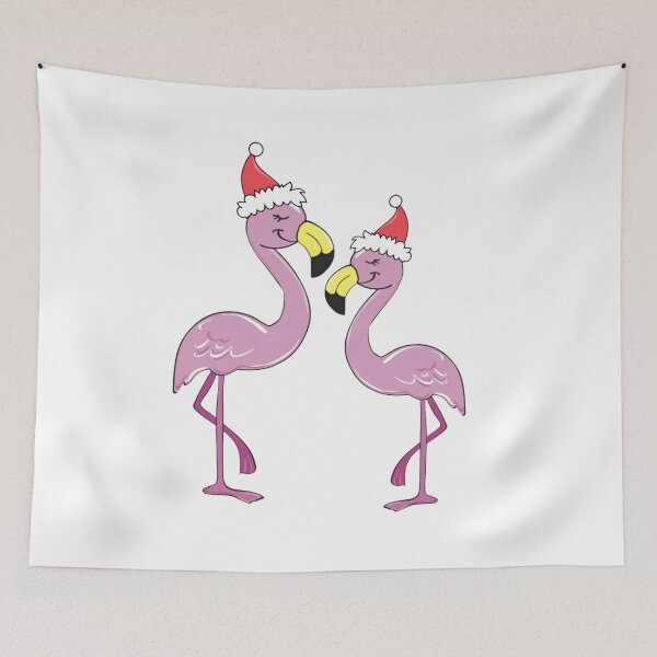 Item preview, Flamingo Christmas designed and sold by zanbo.