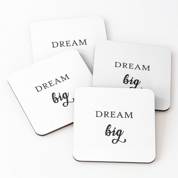 Item preview, Dream Big Quote Art Design Inspirational Motivati designed and sold by vividpixelusa.