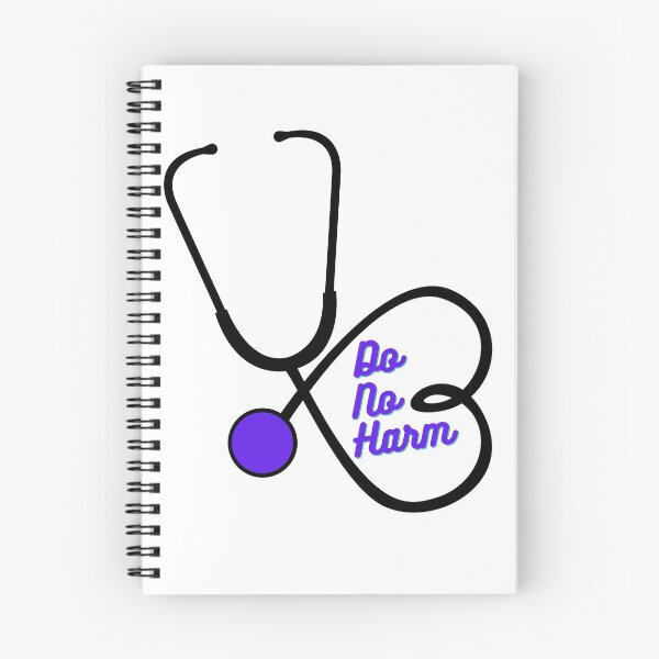 Item preview, Do no harm - Heart Stethoscope - Grape/Midnight designed and sold by miTeless seDign.