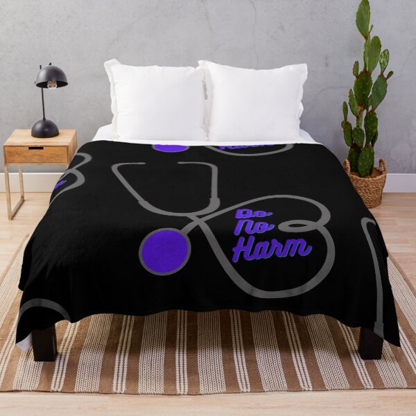 Item preview, Do no harm - Heart Stethoscope Grape/Iron designed and sold by miTeless seDign.
