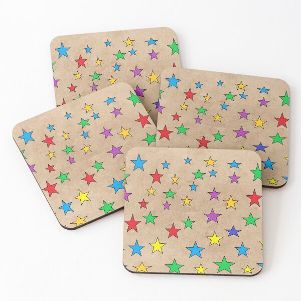 Item preview, Colorful stars shining brightly. .Season of joy! designed and sold by VeenaNair23.