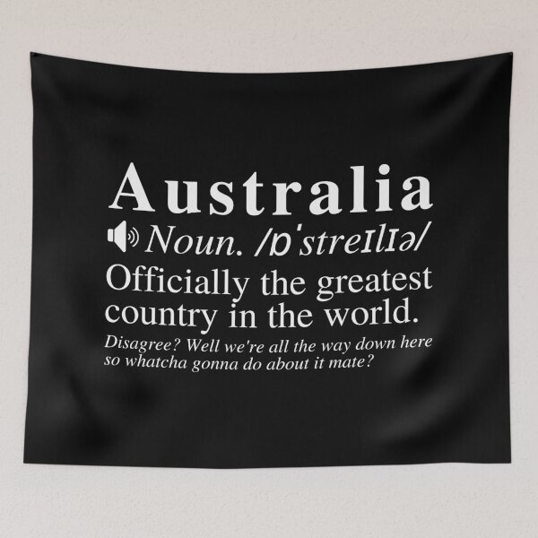 Item preview, Australia Definition: Officially The Greatest Country In The World.  designed and sold by mind-illusions.