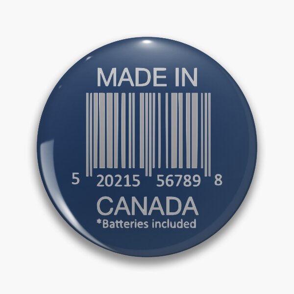 Item preview, Made In Canada Funny Barcode designed and sold by loveoceanair.